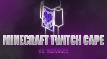 Minecraft Purple Heart Twitch Cape Code
